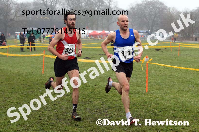 Senior Mens 2023 Northern Cross Country Champs., Witton Park, Blackburn. Photo: David T. Hewitson/Sports for All Pics